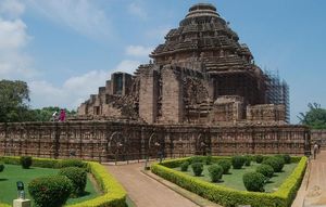 Puri - one of the beach destinations as well as pilgrimage center in Eastern India